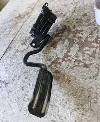 Volkswagen Sharan Accelerator throttle pedal 7M4721603D YM219F836GB 6PV00777005