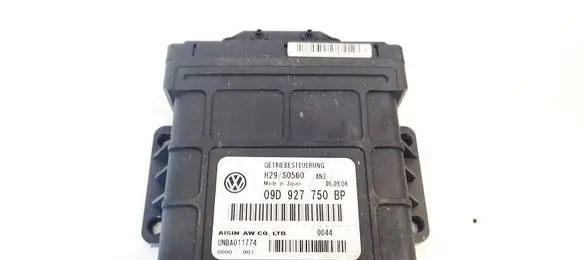 Volkswagen Touareg I Gearbox control unit/module 09D927750BP