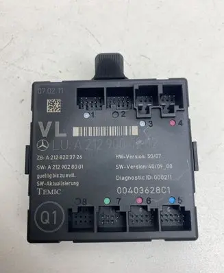 Mercedes-Benz C W204 Door control unit/module A2129004202