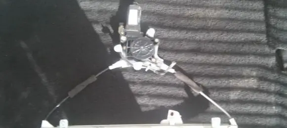 Hyundai Lantra II Sliding door window regulator with motor 9881029010 98810-29010