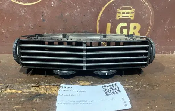 Opel Astra H Dash center air vent grill 24465731