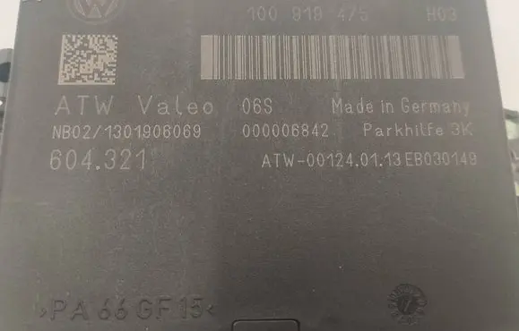 Volkswagen Up Parking PDC control unit/module 1S0919475 000006842 604321