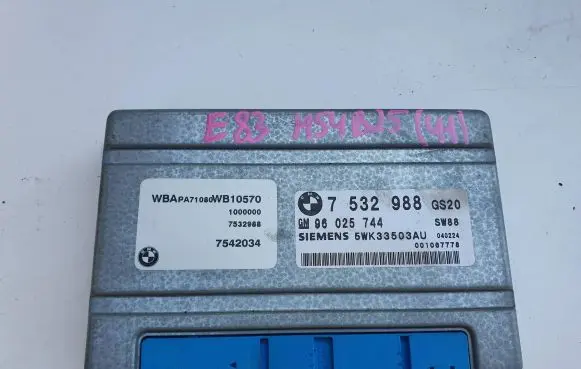 BMW X3 E83 Gearbox control unit/module 7532988