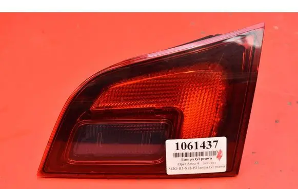 Opel Astra J Rear/tail lights 13314053