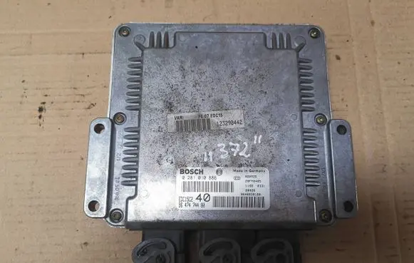 Citroen C5 Engine control unit/module 0281010886 9640938180 9647474480