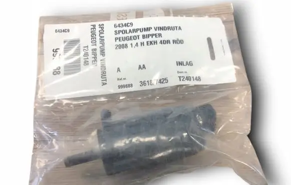 Citroen Nemo Windscreen/windshield washer pump 6434C9
