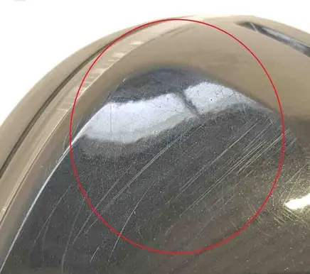 Audi A5 8T 8F Coupe wind mirror (mechanical) E1021053