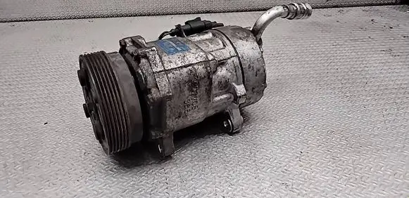 Volkswagen Sharan Air conditioning (A/C) compressor (pump) SD7V16 YM2H19D629BB 7M3820803A