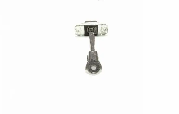Front door check strap stopper