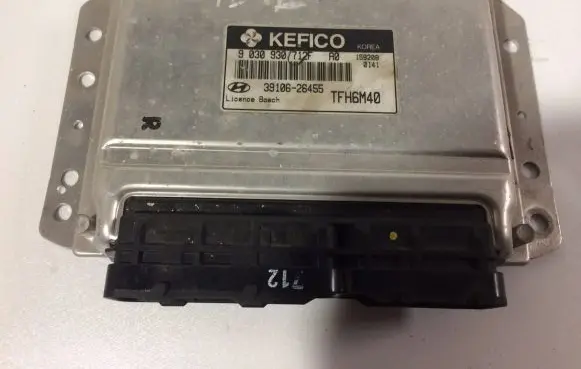 Hyundai Getz Engine control unit/module 3910626455 9030930712F