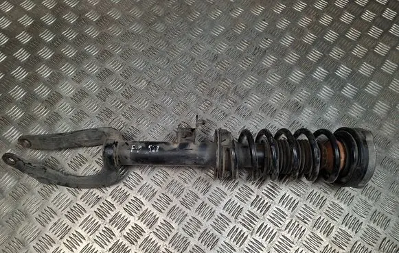 Front shock absorber with coil spring
