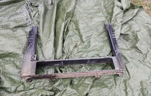 BMW 5 E60 E61 Radiator support slam panel 7787443 PA66GF30 22793115