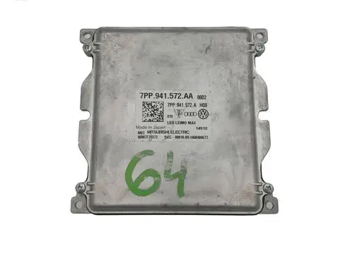 Audi A4 S4 B8 8K Headlight ballast module Xenon 7PP941572AA 7PP941572A
