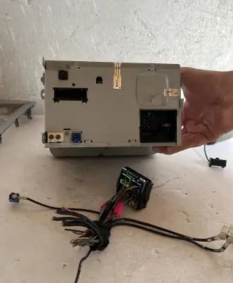 Skoda Octavia Mk2 (1Z) Sound system wiring loom 3B7035444 COLUMBUS