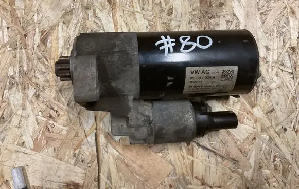 Volkswagen Touareg II Starter motor 059911024H 25032014 0001125609