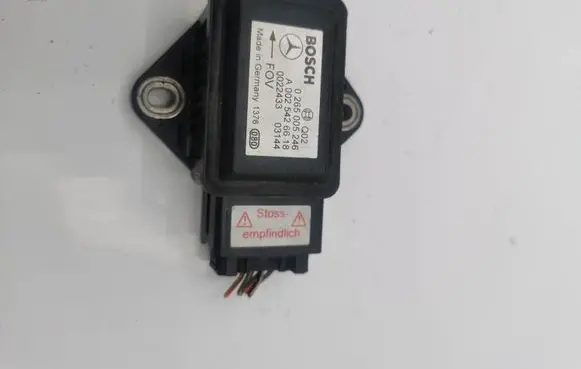 Mercedes-Benz E W211 ESP acceleration yaw rate sensor 0265005246 A0025426618