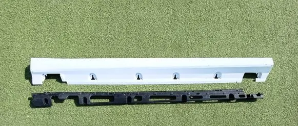 Mercedes-Benz ML W166 Side skirt front trim A1666980854
