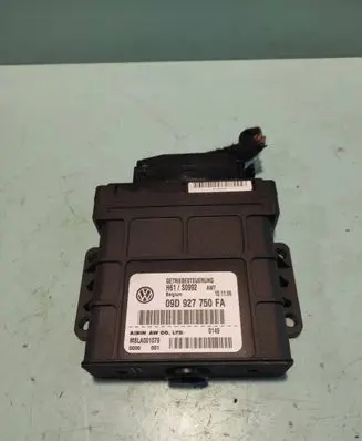 Volkswagen Touareg I Gearbox control unit/module 09D927750FA H61S0992 MSLA001079