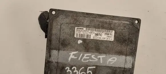 Ford Fiesta Engine control unit/module 4S6112A650NC 3BTC S120977013E