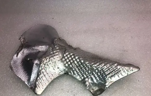 Audi A6 S6 C5 4B Heat shield in engine bay 8D0399299