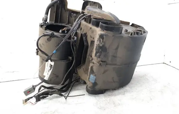 Interior heater climate box assembly