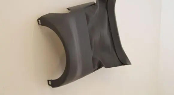 Steering wheel column trim