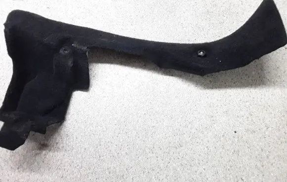 Dashboard lower bottom trim panel