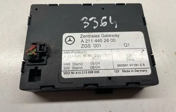 Mercedes-Benz E W211 Door central lock control unit/module 2114452600 A2114452600