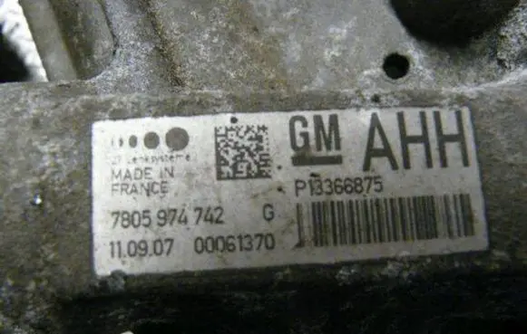 Opel Insignia A Steering rack 7805974742 P13366875 00061370