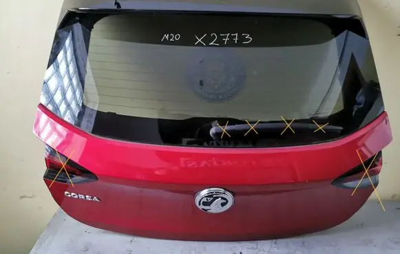 Opel Corsa F Tailgate/trunk/boot lid