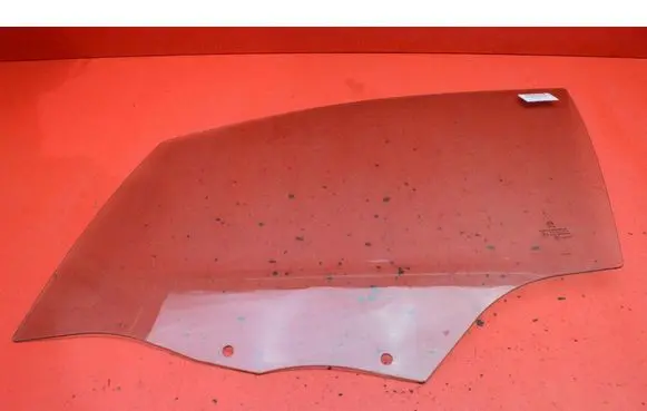 Peugeot 208 I Front door window glass four-door 