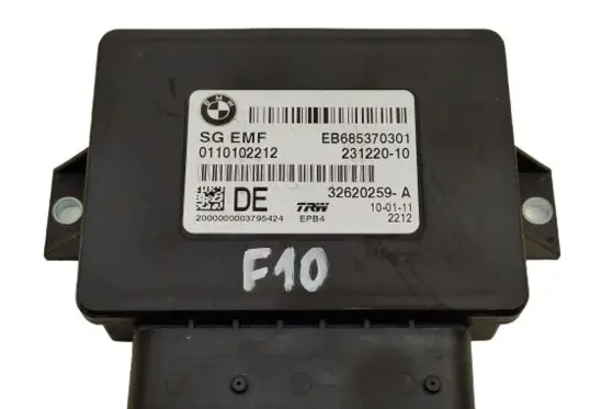 BMW 5 F10 F11 Hand brake control module 231220 32620259