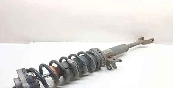 Front shock absorber with coil spring