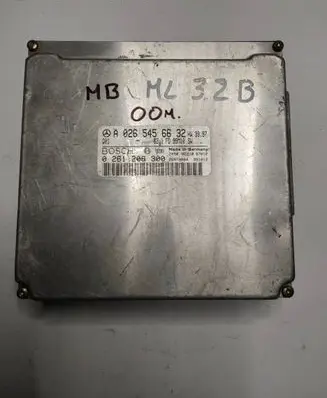 Mercedes-Benz ML W163 Engine control unit/module A0265456632 0261206300