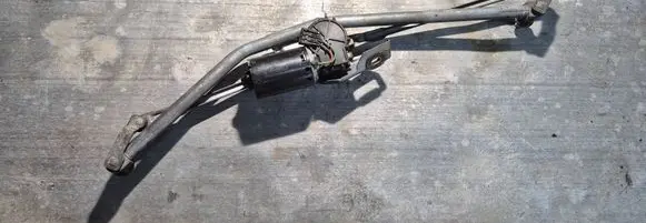 Volkswagen Multivan T4 Front wiper linkage and motor 701955113B