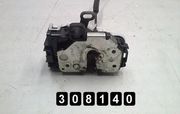 Fiat 500 Front door lock 51827415