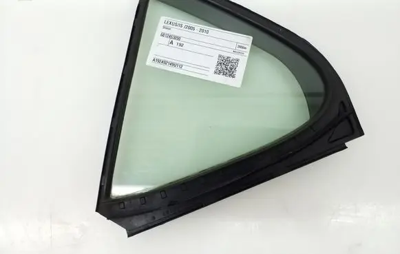 Lexus IS 220D-250-350 Rear vent window glass 6812453090