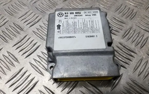 Volkswagen Golf V Airbag control unit/module 1K0909605A