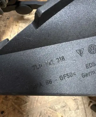 Volkswagen Touareg III Clutch pedal 7L0721318 0365750