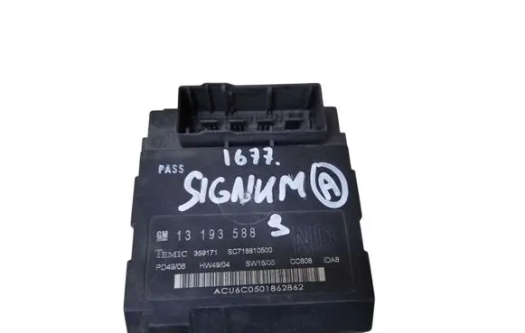 Opel Signum Comfort/convenience module 13193588