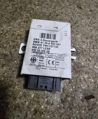 BMW 3 E46 Immobilizer control unit/module 61356905667 YWC107130 608377LEAR