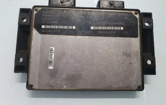 Citroen Berlingo Engine control unit/module 9642414780 80894A 9839587680