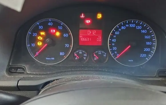 Volkswagen Golf V Speedometer (instrument cluster) V3554110 IMPRK1612552