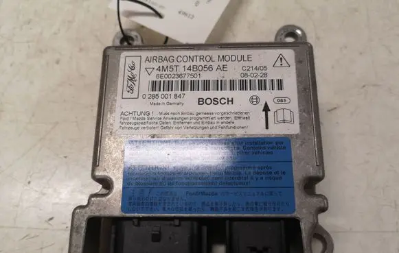 Ford C-MAX I Airbag control unit/module 4M5T14B056AE 6E0023677501 0285001847