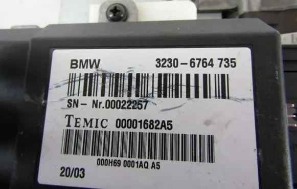 BMW 7 E65 E66 Steering wheel axle 32306764735
