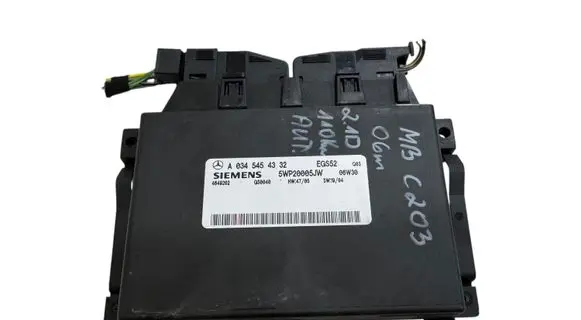 Mercedes-Benz C W203 Gearbox control unit/module A0345454332 5WP20005JW 4649202
