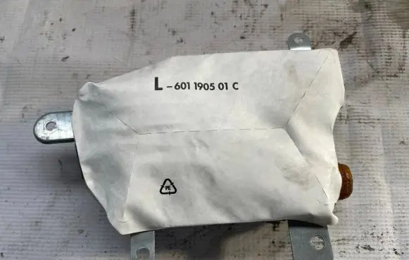 Front door airbag