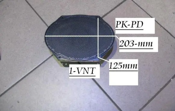 Ford Transit Front door speaker XW7F18808AB