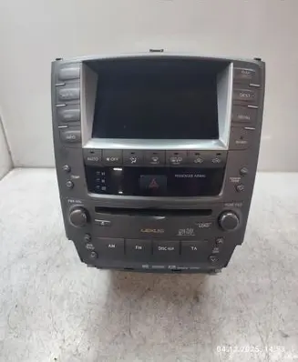 Lexus IS 220D-250-350 Radio/CD/DVD/GPS head unit 8611153050 4622001443 8612053420