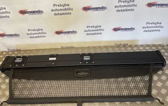 Parcel shelf load cover
